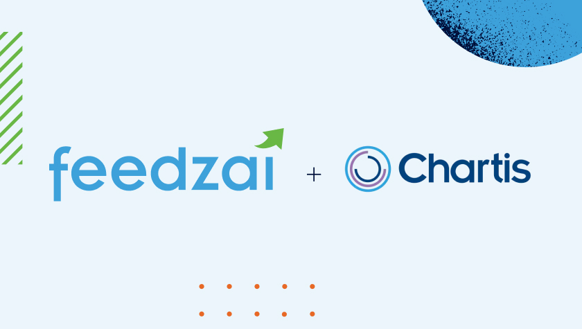 Feedzai and Chartis logos - used for blog post on why Feedzai was named top category leader in payment risk by Chartis
