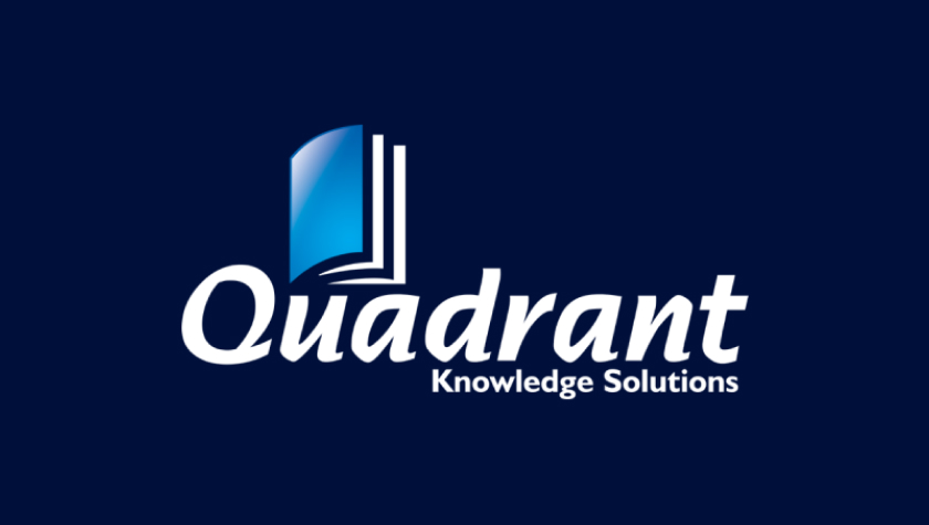 Quadrant logo, for SPARK Matrix Behavioral Biometrics report naming Feedzai as a technology scam